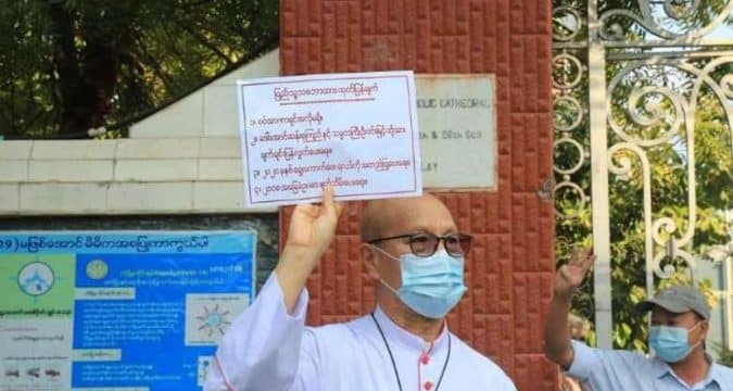 Bishop of Mandalay laments destruction and suffering