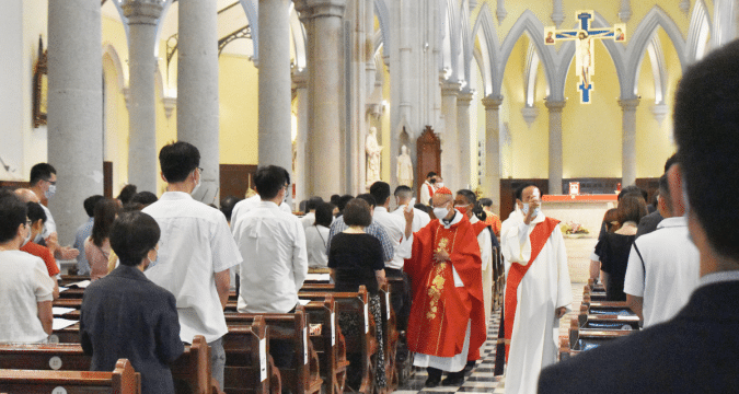 Thanksgiving Mass welcomes the newly-baptised