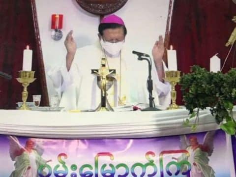 Myanmese bishop dies of Covid-19
