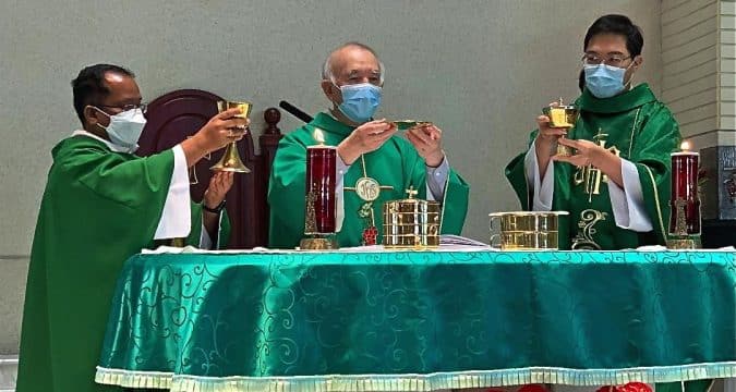 Archivist and historian, Father Louis Ha, retires