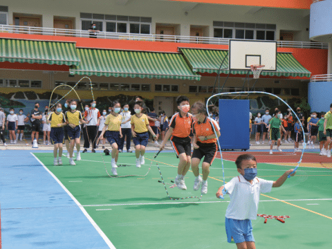 Rope-skipping to raise funds for church development