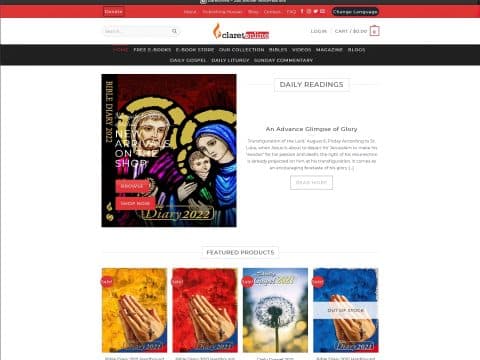 Claretian website spreads the Word
