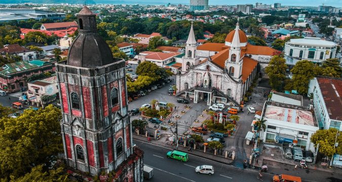 Jaro Metropolitan Cathedral [National Shrine of Our Lady of the Candles], on Jaro Plaza, Iloilo City, Iloilo province on Panay island. Photo: Janssen Panizales from Pexels