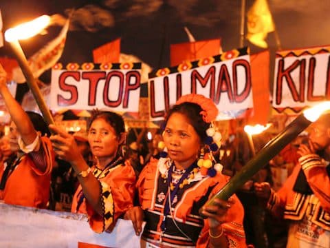 Standing up for indigenous people