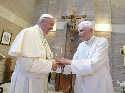 Pope Benedict rightly warned against lack of respect life, Pope Francis says