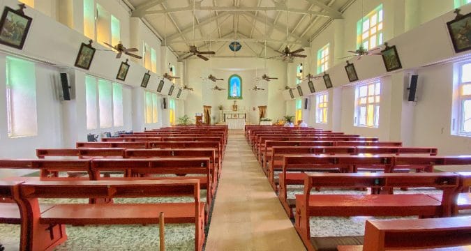 Our Lady of Fatima parish, away from the madding crowd