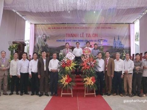Vietnam authorities recognise parish after 30 years