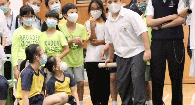 Caritas schools promote newly emerged sports as stress-relievers