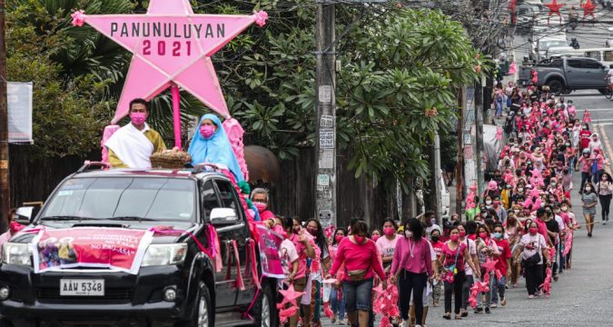Manila’s urban poor reenact Holy Family’s search for lodging
