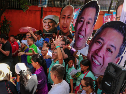 In the Philippines a communal prayer for 2022 elections