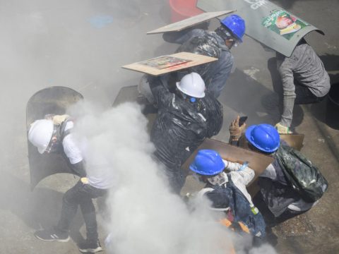 Myanmar junta accused of targeting protesters in massacre