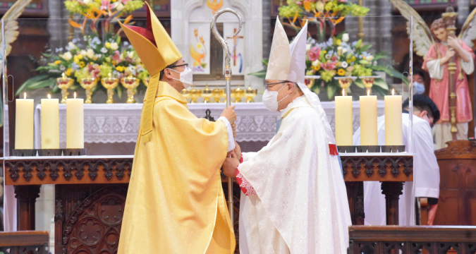 New archbishop installed for Seoul New archbishop installed for Seoul