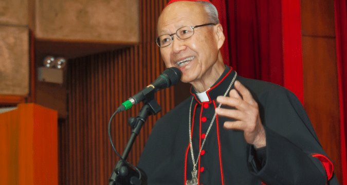 Cardinal John Tong, building bridges