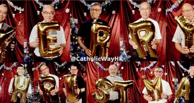 Carols ring out online from the bishop and diocesan priests