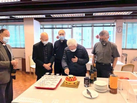 Happy birthday to Cardinal Zen