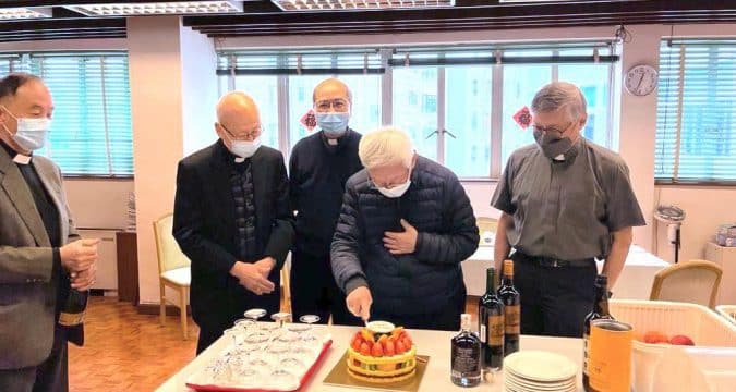 Happy birthday to Cardinal Zen
