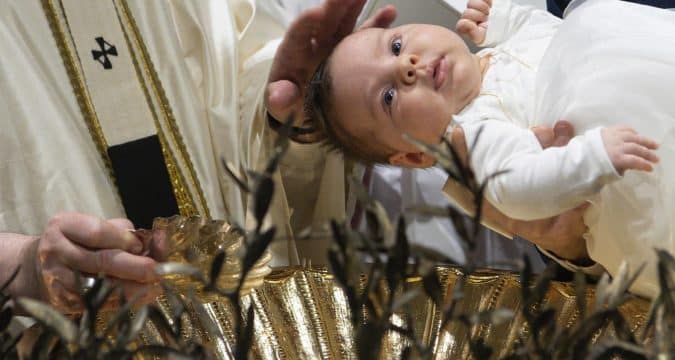 Preserve Christian identity received at baptism, pope says