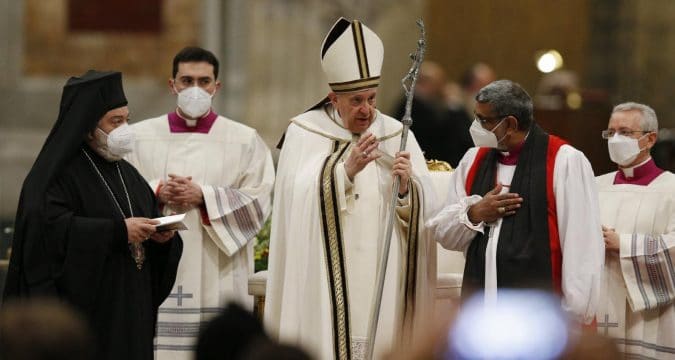 Pride is an obstacle to Christian Unity, pope says