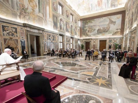 Synodality is about the Holy Spirit, not majority consensus, pope says