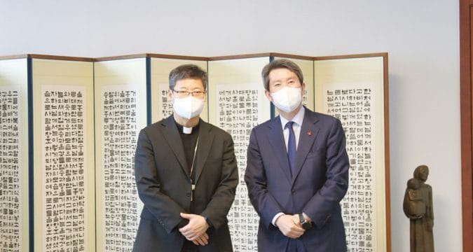 Archbishop calls for peace efforts on Korean Peninsula