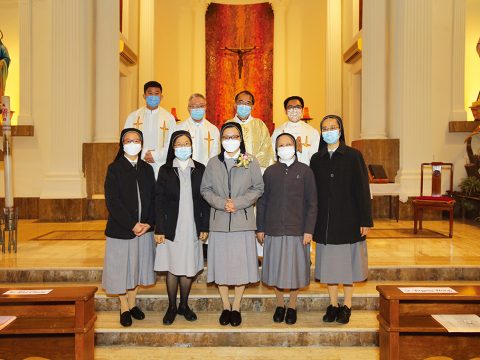 Perpetual profession of Canossian sister