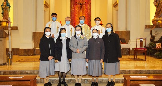Perpetual profession of Canossian sister