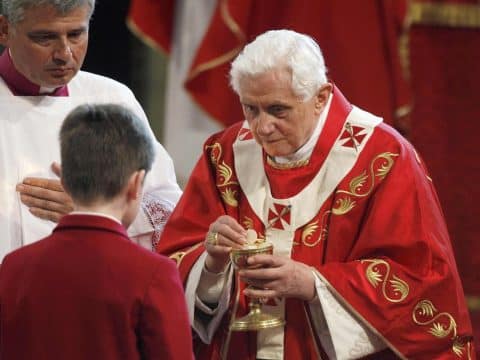 The Catholic Diocese of Hong Kong mourns the death of Pope Emeritus Benedict XVI