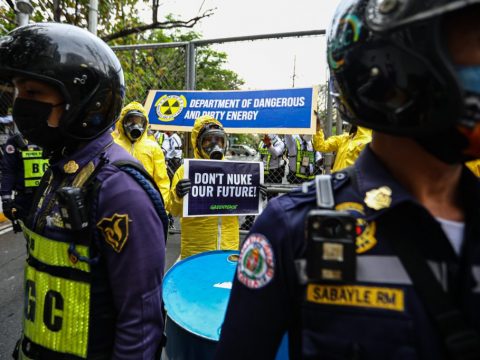 Greenpeace warns of dodgy ‘midnight nuclear deals’ in the Philippines