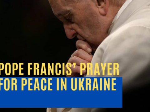 Join in Pope Francis’ prayer for peace in Ukraine