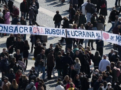 Pope laments ‘rivers of blood’ in Ukraine 
