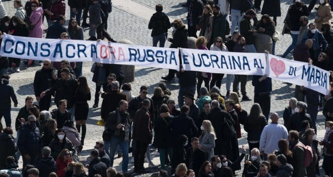 Pope laments ‘rivers of blood’ in Ukraine