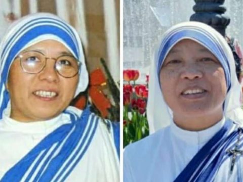 Nuns from Missionaries of Charity stay in Ukraine