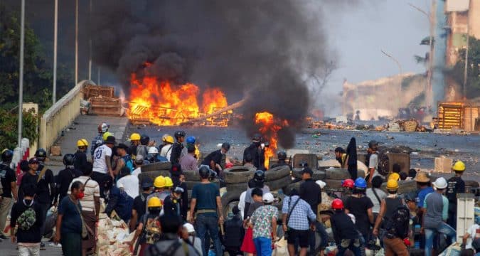 With all eyes on Ukraine, onslaught in Myanmar drags on