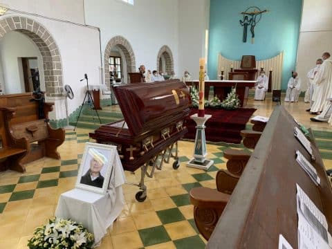 Funeral Mass celebrated for Trappist Dom Clement Kong
