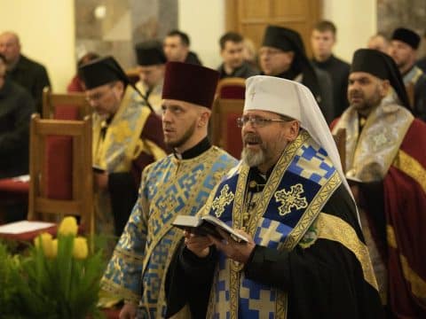 Ukrainian archbishop recounts the horrors, heroism of war