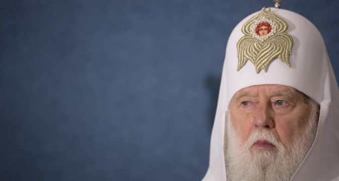God is with David, not Goliath, says patriarch emeritus of Kviv