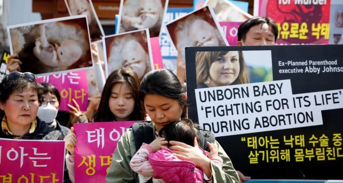 Concerns about up in abortions in Korea