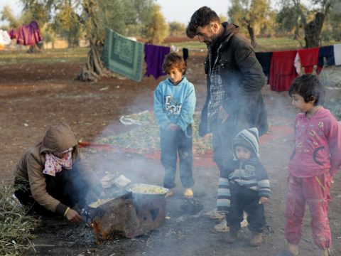 Aleppo bombarded by poverty