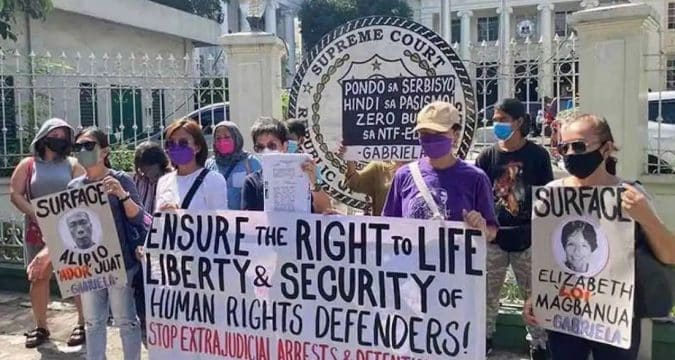 Philippine military called to account for missing activists