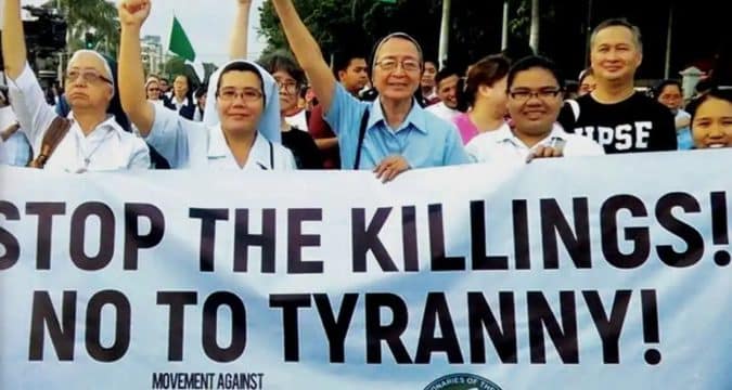 Filipino religious sisters deplore worsening repression