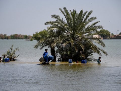Aid arrives for families devastated by Pakistan floods