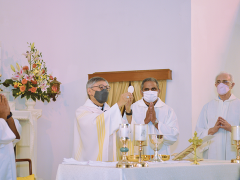 Cheung Chau parish marks 70th anniversary