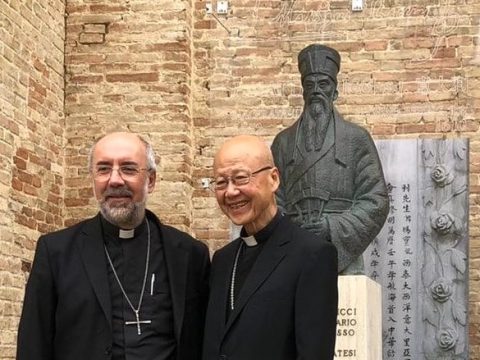 Cardinal Tong in Rome and Macerata