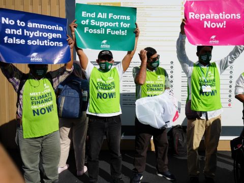 Young activists sound off at COP27 climate conference
