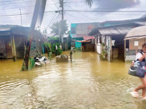 Over a hundred lives lost to storms in the Philippines and many more displaced