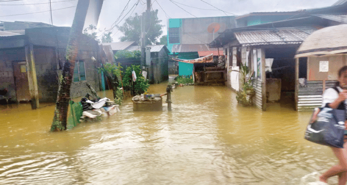 Over a hundred lives lost to storms in the Philippines and many more displaced