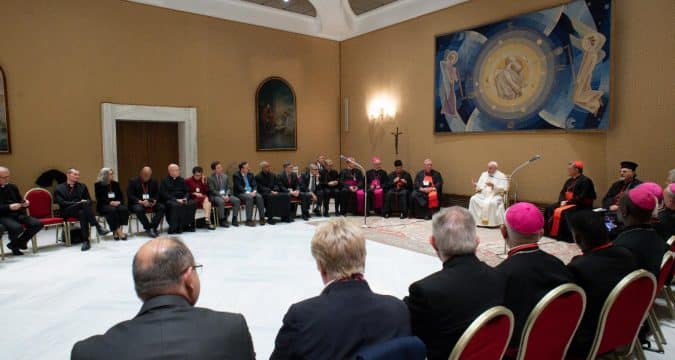 Regional representatives meet pope, discuss ‘continental phase’ of synod