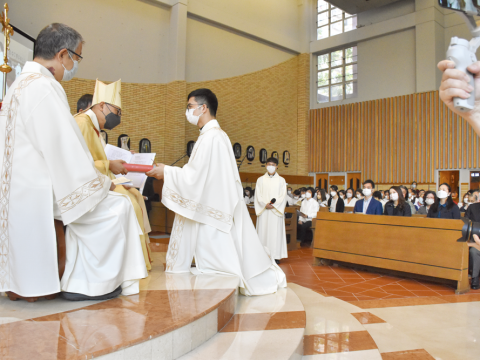 New deacon ordained for the diocese
