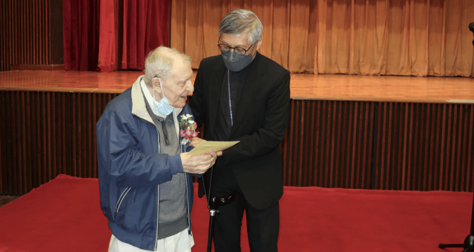 Smiling with gratitude at 70