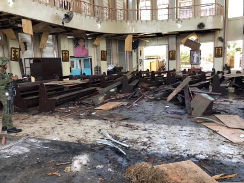 Bombs found and defused at churches in the Philippines
